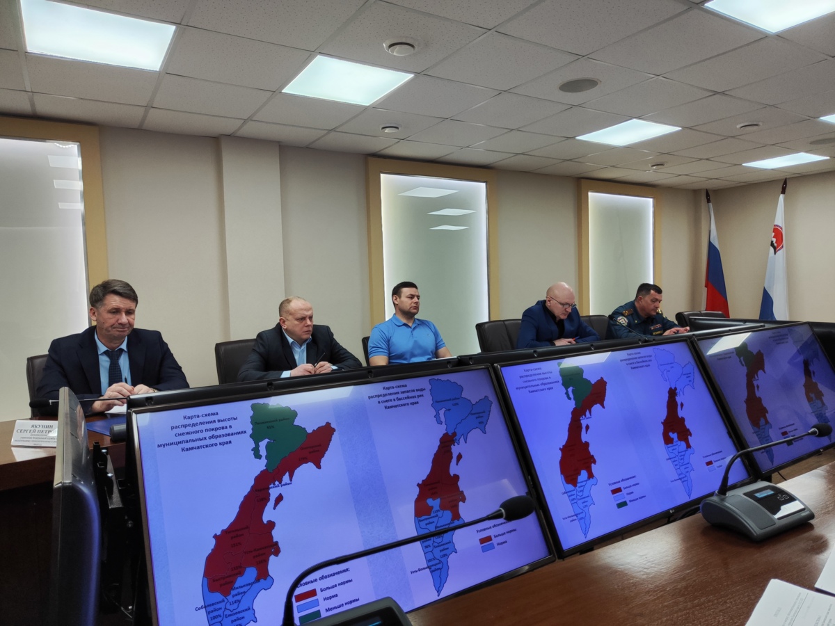 Первое заседание рабочей группы по вопросу обеспечения безопасного прохождения паводковых вод на территории Камчатского края проведено 09.02.2023