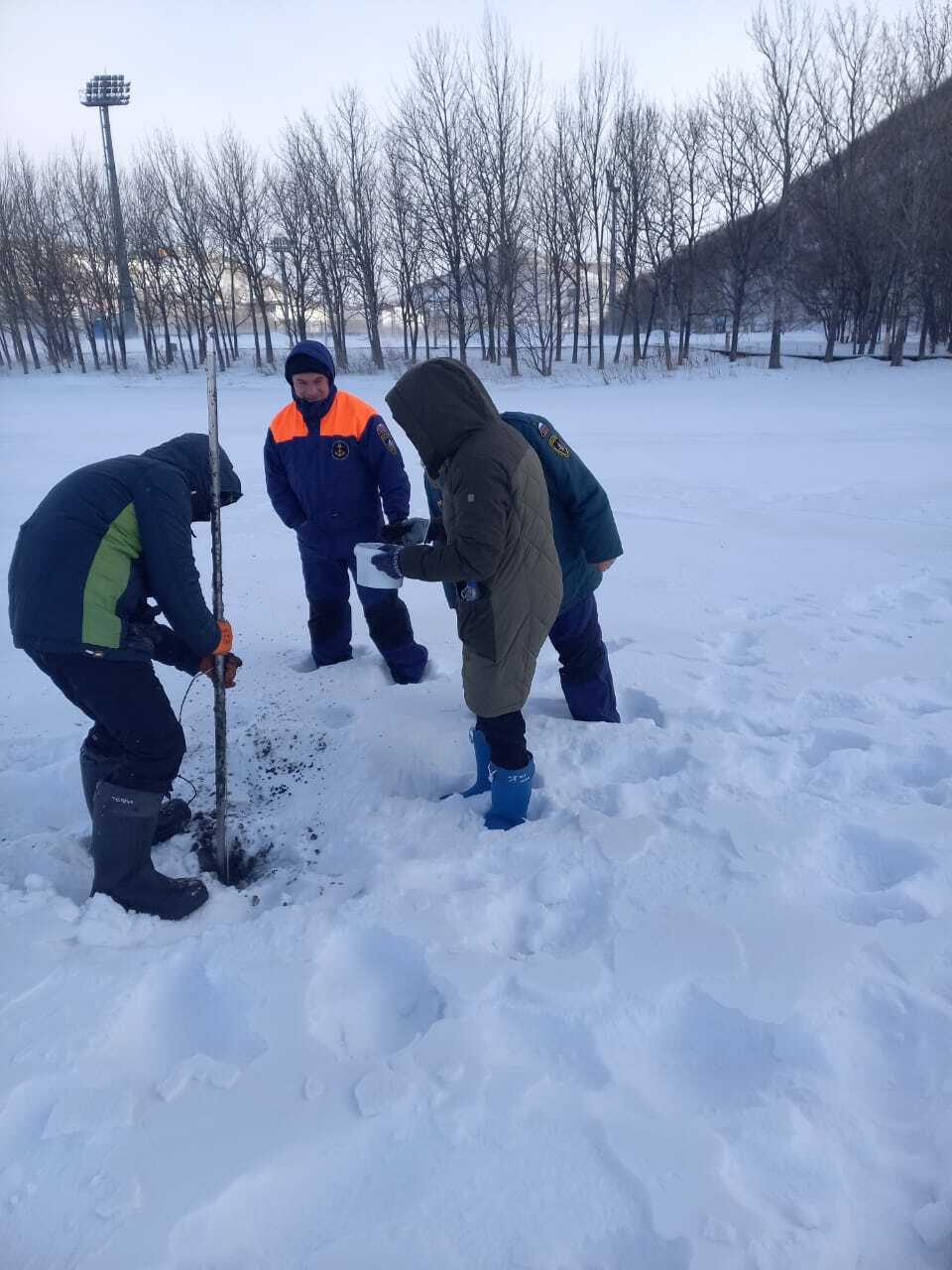 Первые пробы донных отложений озера Култучное взяты в рамках инженерных изысканий